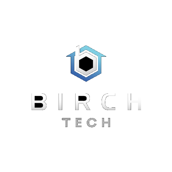 Birch Tech reversed logo
