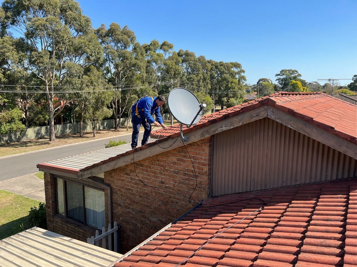 Foxtel Point Installation — Birch Tech, Sydney