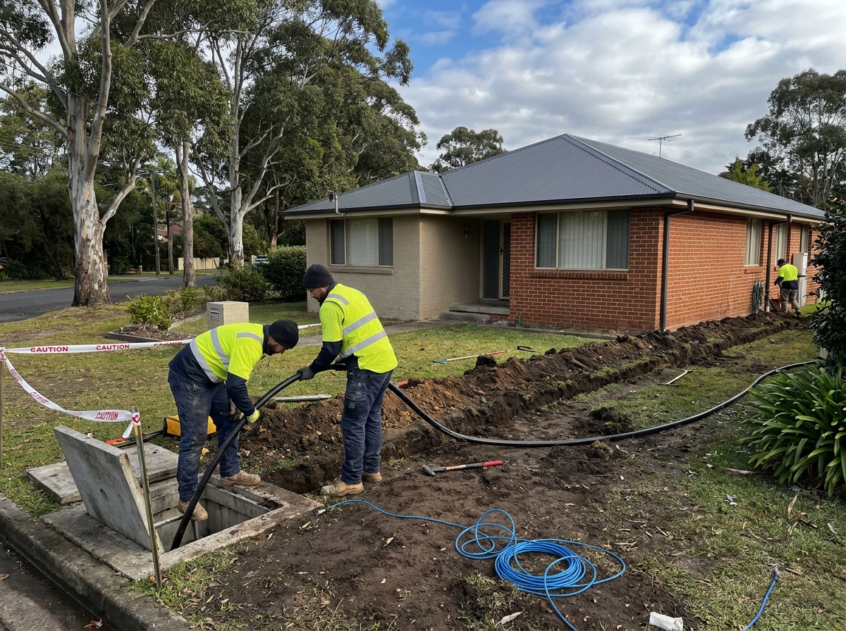 Lead-In Cable — Birch Tech, Sydney